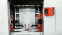 Air Spring Turn-Up & Turn-Down Machine