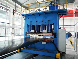 Repair vulcanizing press