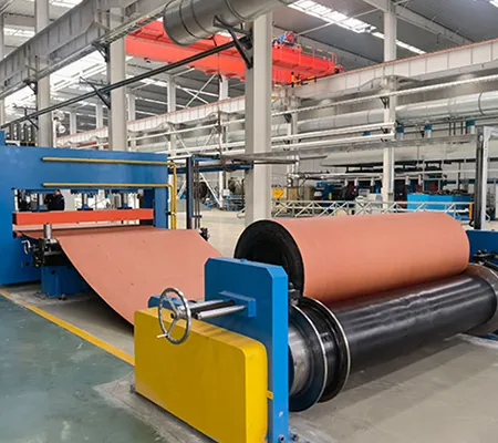 Textile Conveyor Belt Curing Line